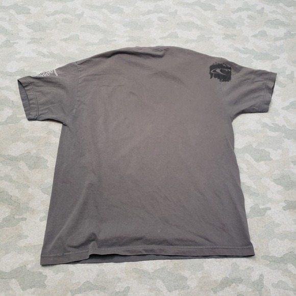Vintage O'Neill Shirt Mens Large Gray Short Sleeve Y2k Surf Ocean Beach - Picture 7 of 11